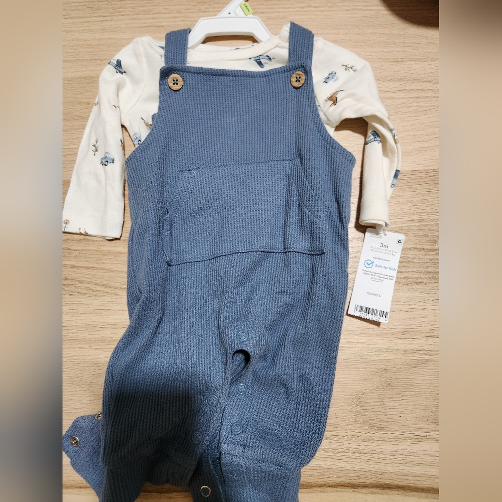Carters Blue Overalls